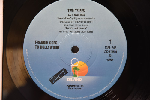 Frankie Goes To Hollywood [프랭키 고즈 투 헐리우드] - Two Tribes ㅡ 중고 수입 오리지널 아날로그 LP