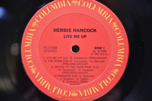 Herbie Hancock [허비 행콕] - Lite Me Up - 중고 수입 오리지널 아날로그 LP