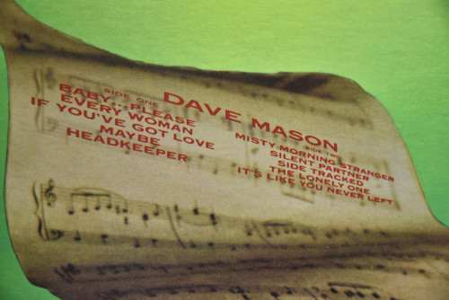 Dave Mason [데이브 메이슨] - It&#039;s Like You Never Left ㅡ 중고 수입 오리지널 아날로그 LP