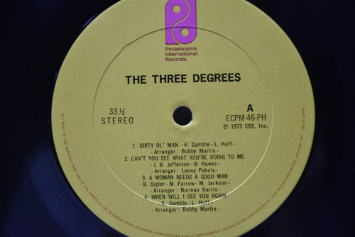The Three Degrees [쓰리 디그리스] - The Three Degrees ㅡ 중고 수입 오리지널 아날로그 LP