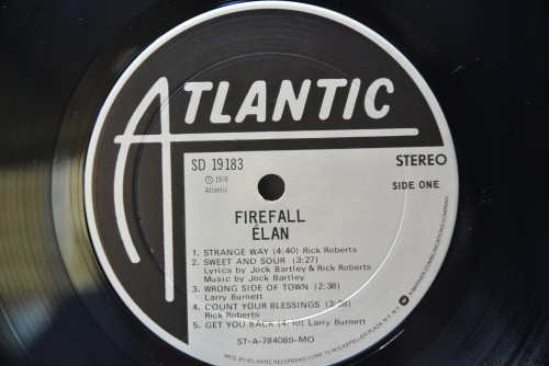 Firefall [파이어폴] - Elan ㅡ 중고 수입 오리지널 아날로그 LP