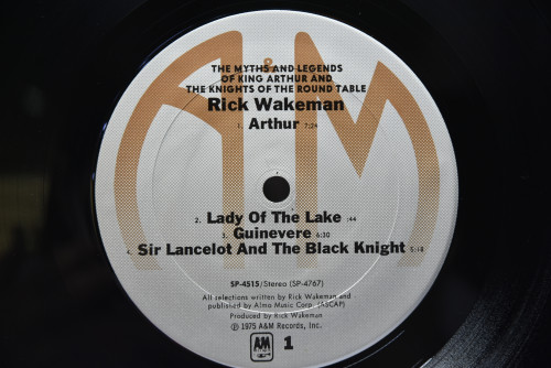 Rick Wakeman [릭 웨이크먼] - The Myths And Legends Of King Arthur And The Knights Of The Round Table ㅡ 중고 수입 오리지널 아날로그 LP