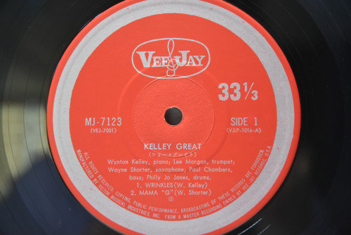 Wynton Kelley [윈튼 켈리]‎ - Kelley Great - 중고 수입 오리지널 아날로그 LP