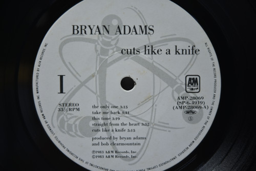Bryan Adams [브라이언 아담스] - Cuts Like A Knife ㅡ 중고 수입 오리지널 아날로그 LP