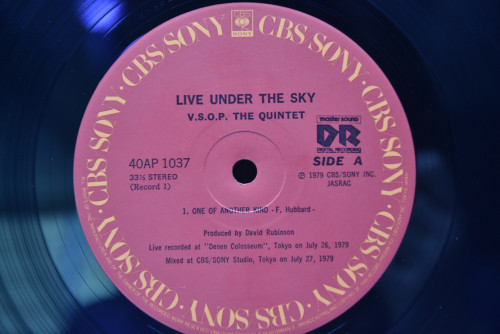 V.S.O.P. The Quintet [허비 행콕]‎ - Live Under The Sky - 중고 수입 오리지널 아날로그 LP