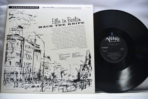 Ella Fitzgerald [엘라 피츠제럴드]‎ - Mack The Knife - Ella In Berlin - 중고 수입 오리지널 아날로그 LP