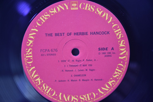 Herbie Hancock [허비 행콕] ‎- The Best Of Herbie Hancock - 중고 수입 오리지널 아날로그 LP