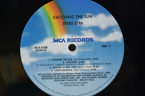 Spyro Gyra [스파이로 자이라] ‎- Catching The Sun - 중고 수입 오리지널 아날로그 LP