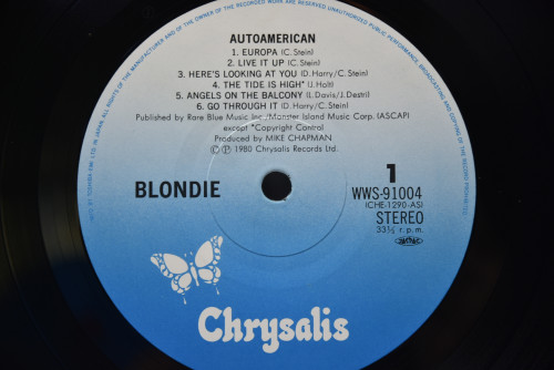 Blondie [블론디] - AutoAmerican  ㅡ 중고 수입 오리지널 아날로그 LP