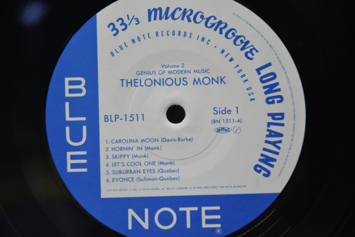 Thelonious Monk [델로니어스 몽크]‎ - Genius Of Modern Music Volume 2 - 중고 수입 오리지널 아날로그 LP