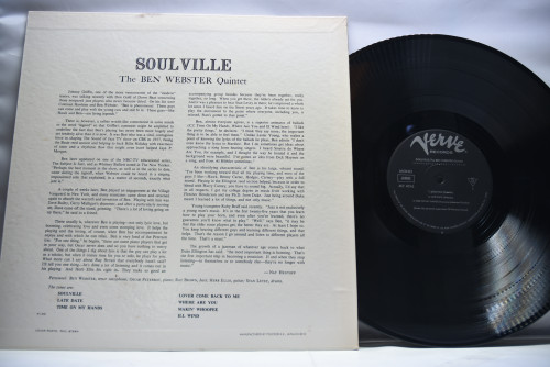 The Ben Webster Quintet [벤 웹스터] - Soulville - 중고 수입 오리지널 아날로그 LP
