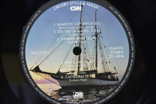 Crosby, Stills &amp; Nash [크로스비 스틸스 앤 내쉬] - CSN ㅡ 중고 수입 오리지널 아날로그 LP