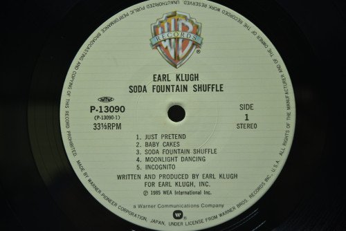 Earl Klugh [얼 클루] ‎- Soda Fountain Shuffle - 중고 수입 오리지널 아날로그 LP