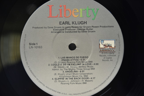 Earl Klugh [얼 클루] ‎- Earl Klugh - 중고 수입 오리지널 아날로그 LP