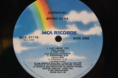 Spyro Gyra [스파이로 자이라] ‎- Carnaval - 중고 수입 오리지널 아날로그 LP