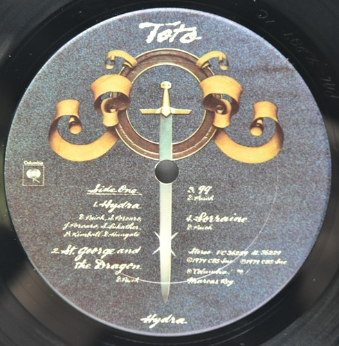 Toto [토토] - Hydra ㅡ 중고 수입 오리지널 아날로그 LP