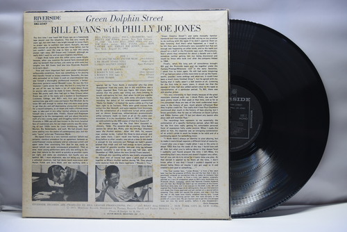 Bill Evans With Philly Joe Jones [빌 에반스, 필리 조 존스] - Green Dolphin Street - 중고 수입 오리지널 아날로그 LP