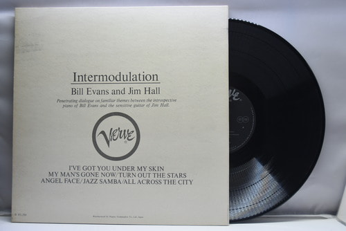Bill Evans And Jim Hall [빌 에반스, 짐 홀] ‎- Intermodulation - 중고 수입 오리지널 아날로그 LP