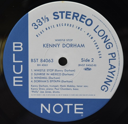 Kenny Dorham [케니 도햄] ‎- Whistle Stop - 중고 수입 오리지널 아날로그 LP