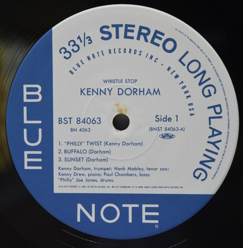 Kenny Dorham [케니 도햄] ‎- Whistle Stop - 중고 수입 오리지널 아날로그 LP