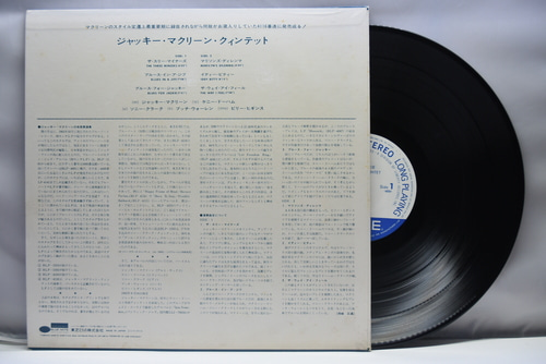 The Jackie McLean Quintet [잭키 맥린] – The Jackie McLean Quintet - 중고 수입 오리지널 아날로그 LP