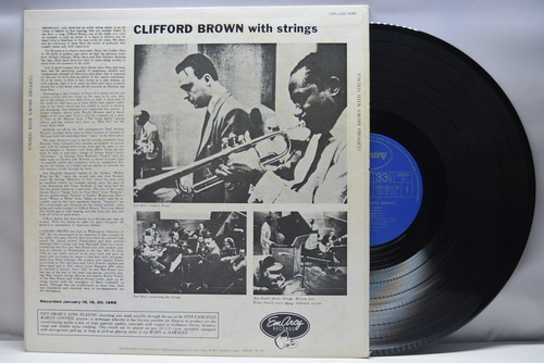 Clifford Brown [클리포드 브라운]‎ - Clifford Brown With Strings - 중고 수입 오리지널 아날로그 LP
