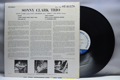 Sonny Clark Trio [소니 클락] ‎- Sonny Clark Trio - 중고 수입 오리지널 아날로그 LP