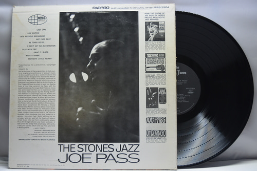 Joe Pass [조 패스] - The Stones Jazz - 중고 수입 오리지널 아날로그 LP