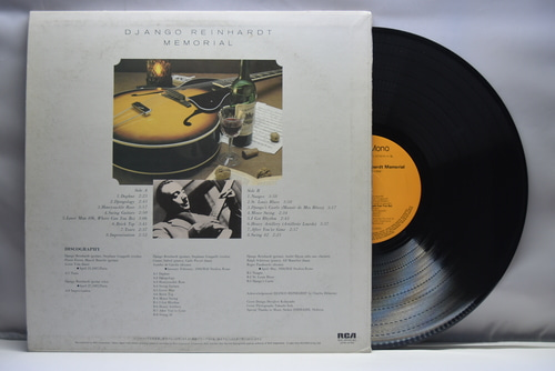 Django Reinhardt [장고 라인하르트] - Django Reinhardt Memorial - 중고 수입 오리지널 아날로그 LP