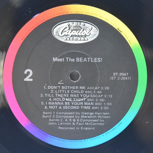 The Beatles [비틀즈] - Meet the Beatles! ㅡ 중고 수입 오리지널 아날로그 LP