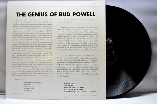 Bud Powell [버드 파웰] ‎- The Genius of Bud Powell - 중고 수입 오리지널 아날로그 LP
