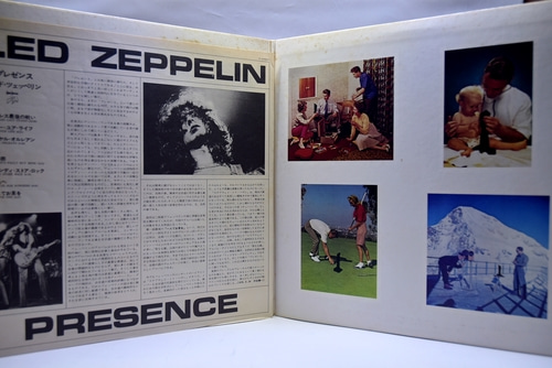 Led Zeppelin [레드 제플린] - Presence ㅡ 중고 수입 오리지널 아날로그 LP