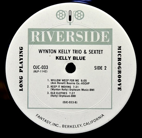 Wynton Kelly [윈튼 켈리] - Kelly Blue - 중고 수입 오리지널 아날로그 LP