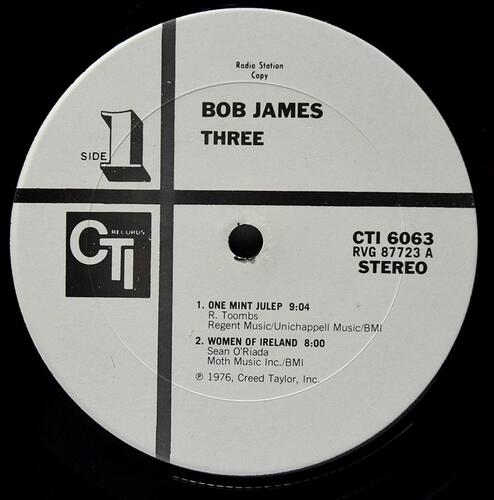 Bob James [밥 제임스] ‎- Three - 중고 수입 오리지널 아날로그 LP