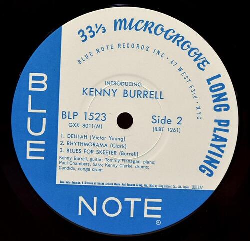 Kenny Burrell [케니 버렐] ‎- Introducing Kenny Burrell - 중고 수입 오리지널 아날로그 LP