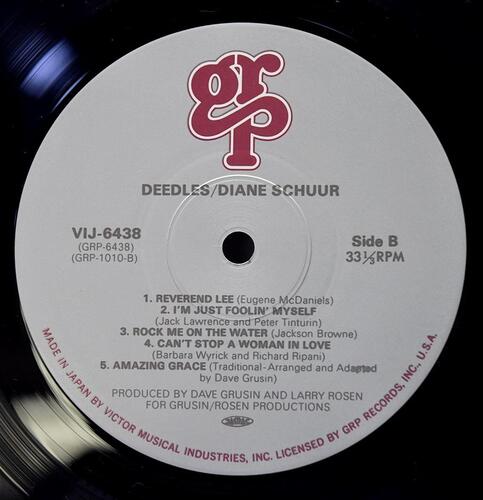 Diane Schuur [다이안 슈어] - Deedles - 중고 수입 오리지널 아날로그 LP