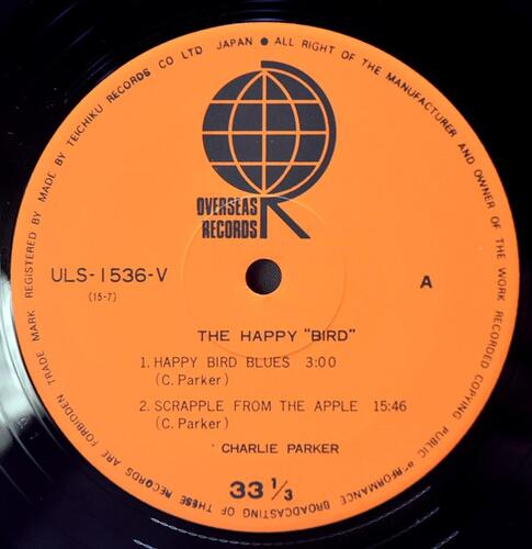 Charlie Parker [찰리 파커] - The Happy &quot;Bird&quot; - 중고 수입 오리지널 아날로그 LP
