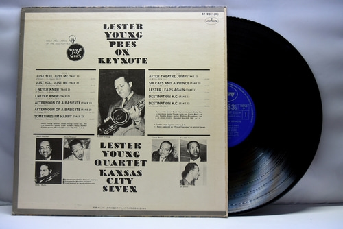 Lester Young [레스터 영] ‎- Pres on Keynote - 중고 수입 오리지널 아날로그 LP