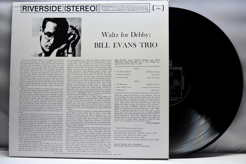 Bill Evans Trio [빌 에반스]‎ - Waltz For Debby - 중고 수입 오리지널 아날로그 LP