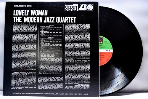 The Modern Jazz Quartet [모던 재즈 쿼텟]‎ - Lonely Woman - 중고 수입 오리지널 아날로그 LP