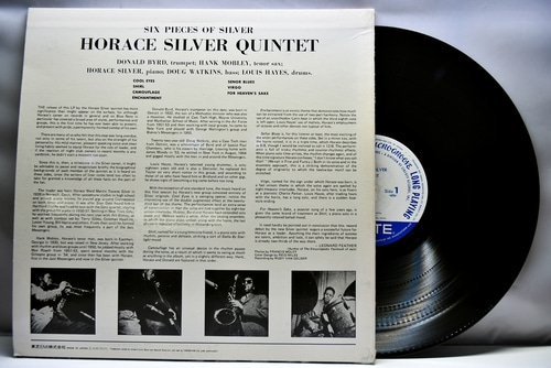 The Horace Silver Quintet [호레이스 실버] ‎- 6 Pieces Of Silver (Liverty) - 중고 수입 오리지널 아날로그 LP