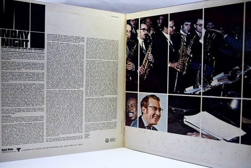 Thad Jones Mel Lewis Jazz Orchestra [새드 존스, 멜 루이스] – Monday Night - 중고 수입 오리지널 아날로그 LP