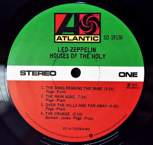 Led Zeppelin [레드 제플린] - Houses Of The Holy (USA Pressing) ㅡ 중고 수입 오리지널 아날로그 LP