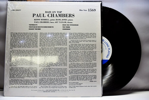 Paul Chambers [폴 체임버스] - Bass On Top - 중고 수입 오리지널 아날로그 LP
