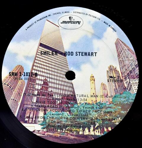 Rod Stewart [로드 스튜어트] - Smiler ㅡ 중고 수입 오리지널 아날로그 LP