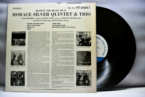 The Horace Silver Quintet [호레이스 실버] ‎- Blowin&#039; The Blues Away - 중고 수입 오리지널 아날로그 LP