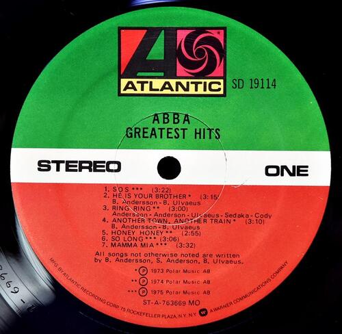 ABBA [아바] - Greatest Hits ㅡ 중고 수입 오리지널 아날로그 LP