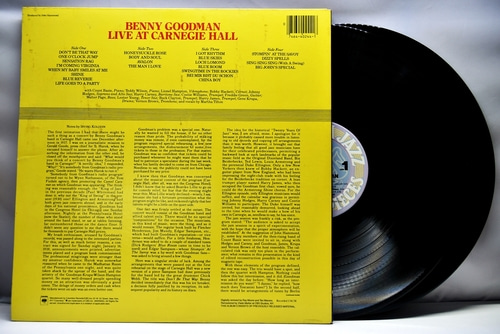 Benny Goodman [베니 굿맨] ‎- The Famous 1938 Carnegie Hall Jazz Concert - 중고 수입 오리지널 아날로그 2LP
