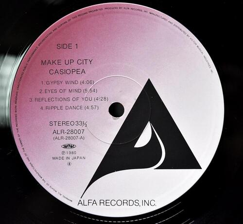 Casiopea [카시오페아] - Make Up City ㅡ 중고 수입 오리지널 아날로그 LP