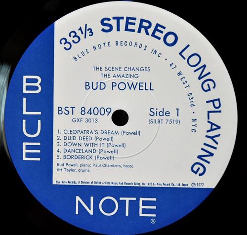 Bud Powell [버드 파웰] ‎- The Scene Changes: The Amazing Bud Powell (KING) - 중고 수입 오리지널 아날로그 LP